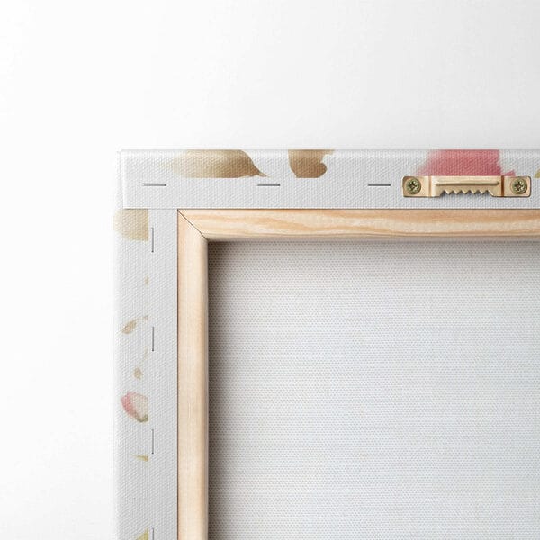 Painting of flowers on a white background Painting of flowers on a white background