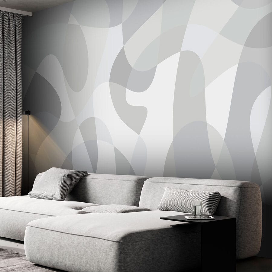 Fondo gris y blanco