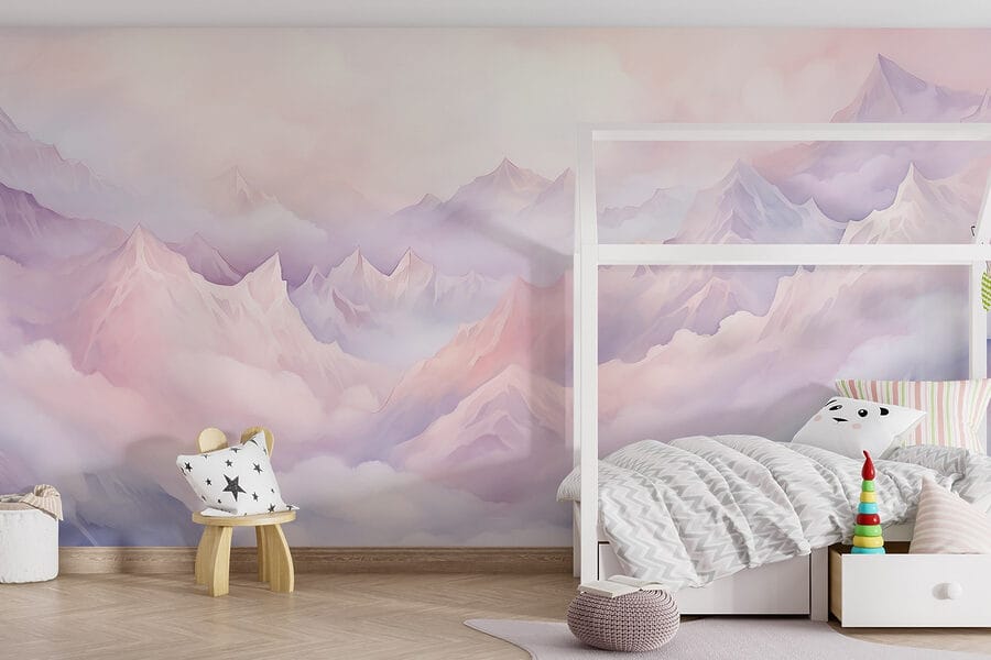 Cordillera con nubes