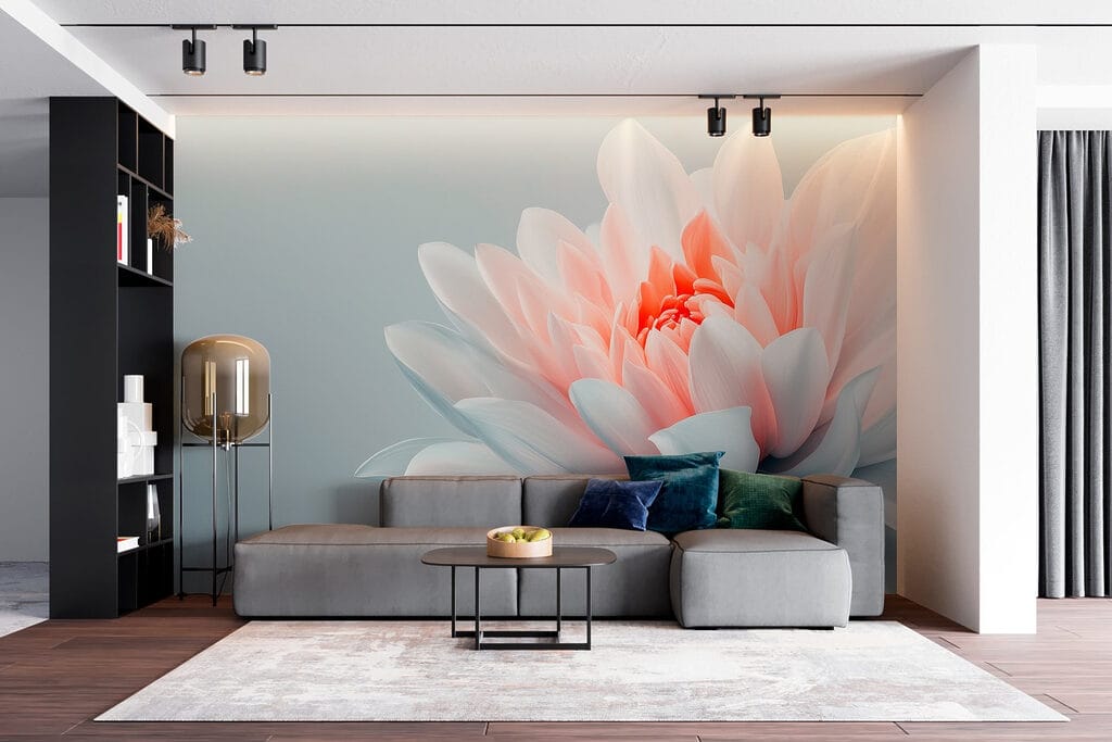 Delicate petals in soft pastel hues Delicate petals in soft pastel hues