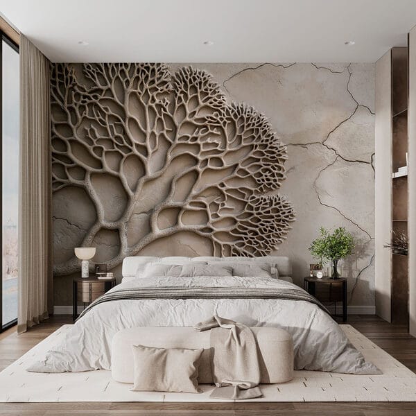 Coral on a concrete surface