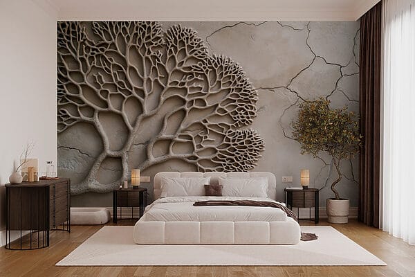 Coral on a concrete surface