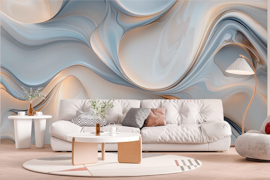 Fondo blanco y gris arremolinado