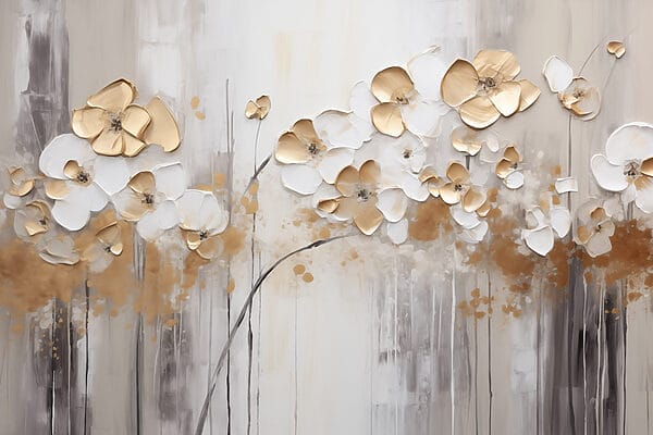 Pintura de flores en una pared s42713p 600x400 - Pintura de flores en una pared - tegory