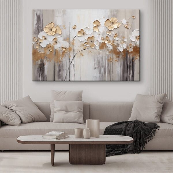 Pintura de flores en una pared s42713pig104 600x600 - Pintura de flores en una pared - tegory