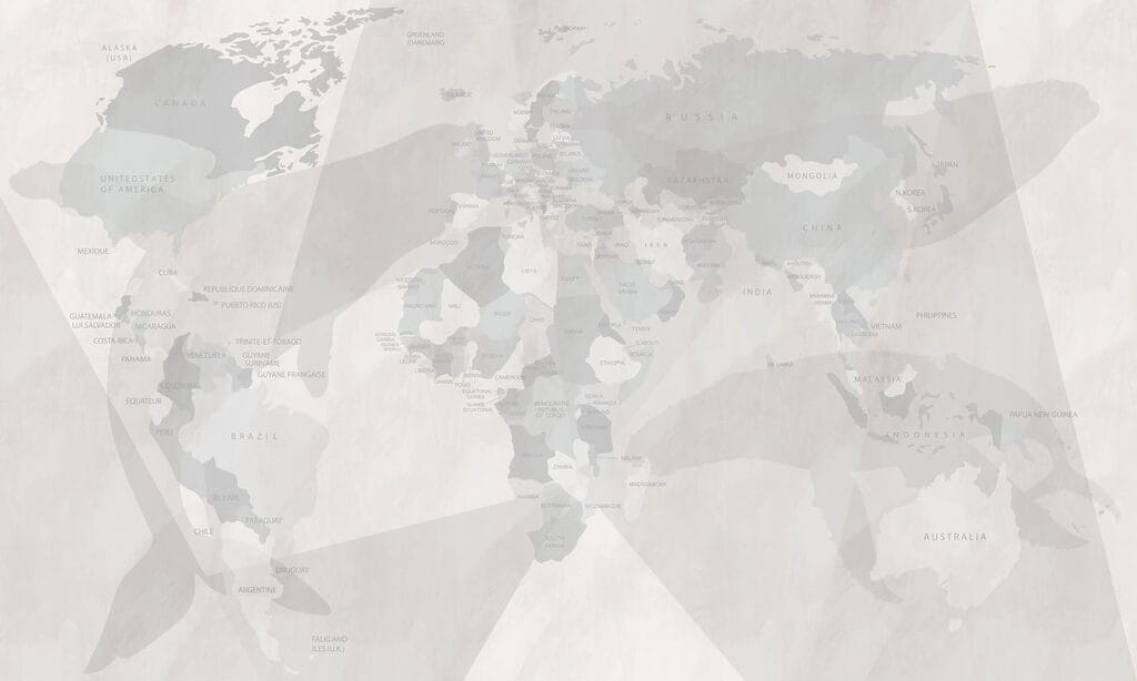 Map of the world
