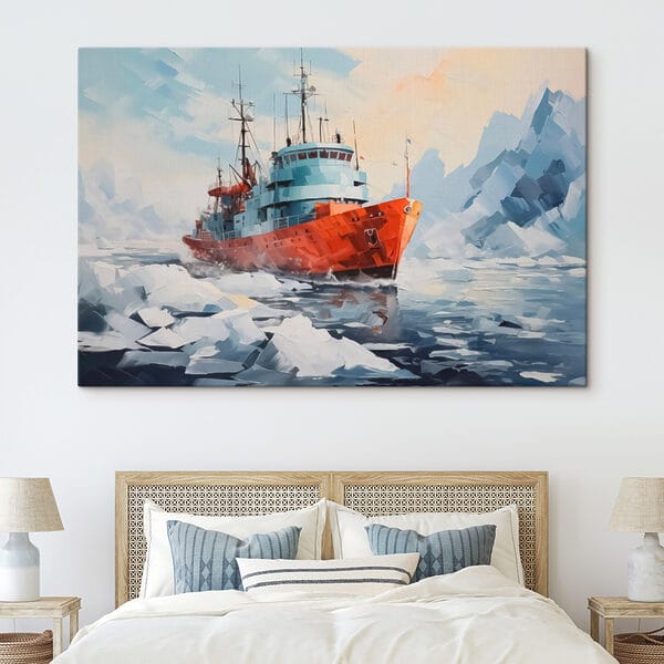 Cuadros Cuadro de un barco en el agua (SKU: s42750) Cuadros Cuadros Cuadro de un barco en el agua (SKU: s42750)