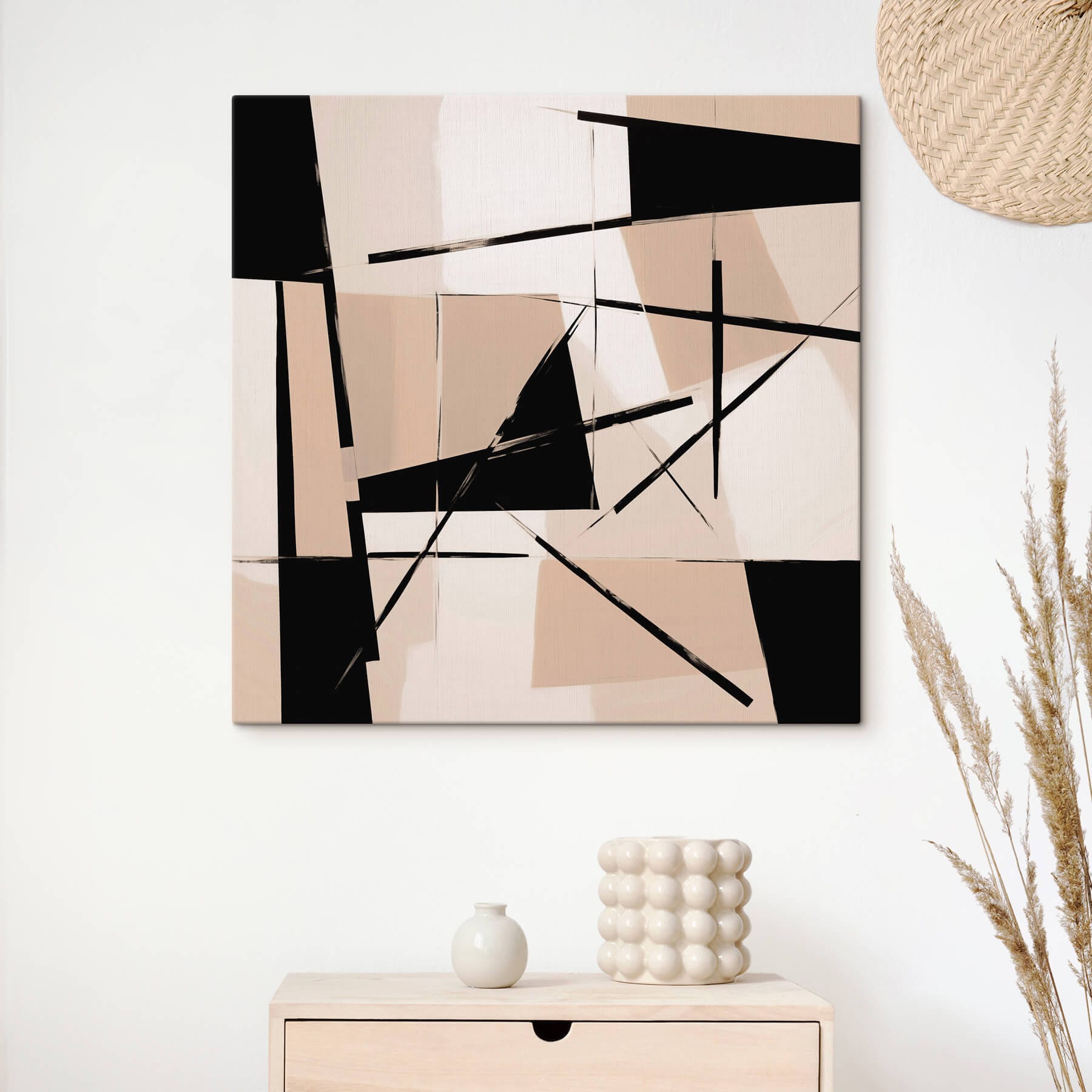 Black and white art