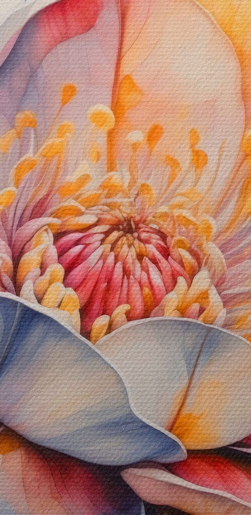 Painting of a flower