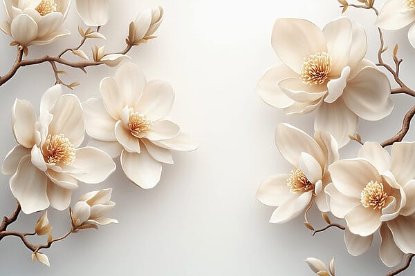 Group of white flowers