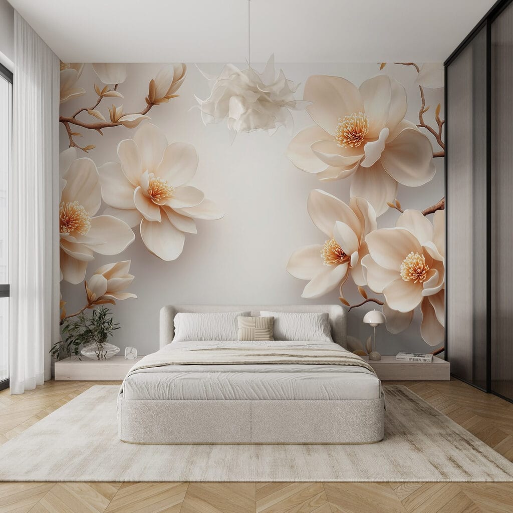 Group of white flowers