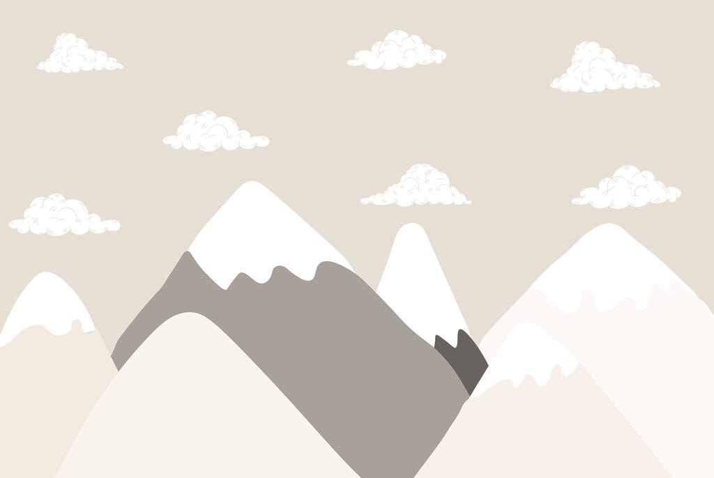 Cordillera con nubes Cordillera con nubes