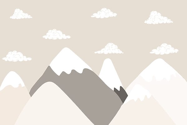 Cordillera con nubes Cordillera con nubes