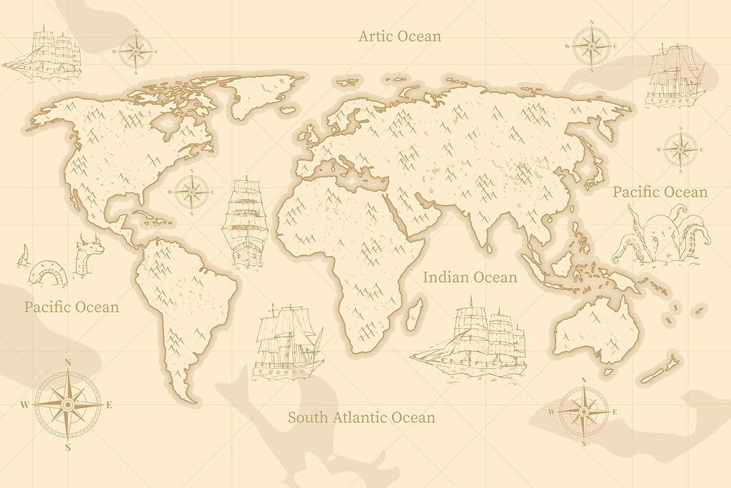 Mapa del mundo Mapa del mundo