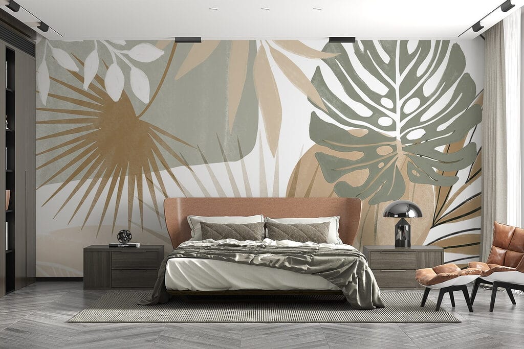 Nature-inspired abstract botanical design