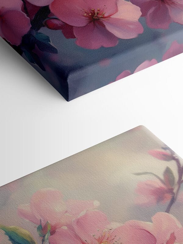 Delicate blossoms in soft pastel tones Delicate blossoms in soft pastel tones
