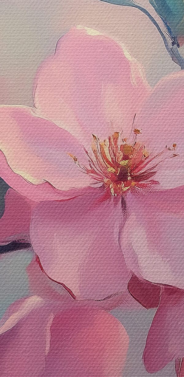 Delicate blossoms in soft pastel tones Delicate blossoms in soft pastel tones
