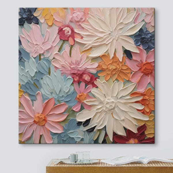 Cuadros Pintura de flores