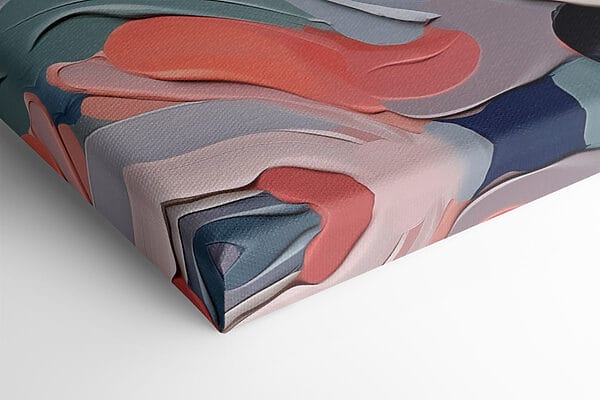 Abstract waves of gentle colors Abstract waves of gentle colors