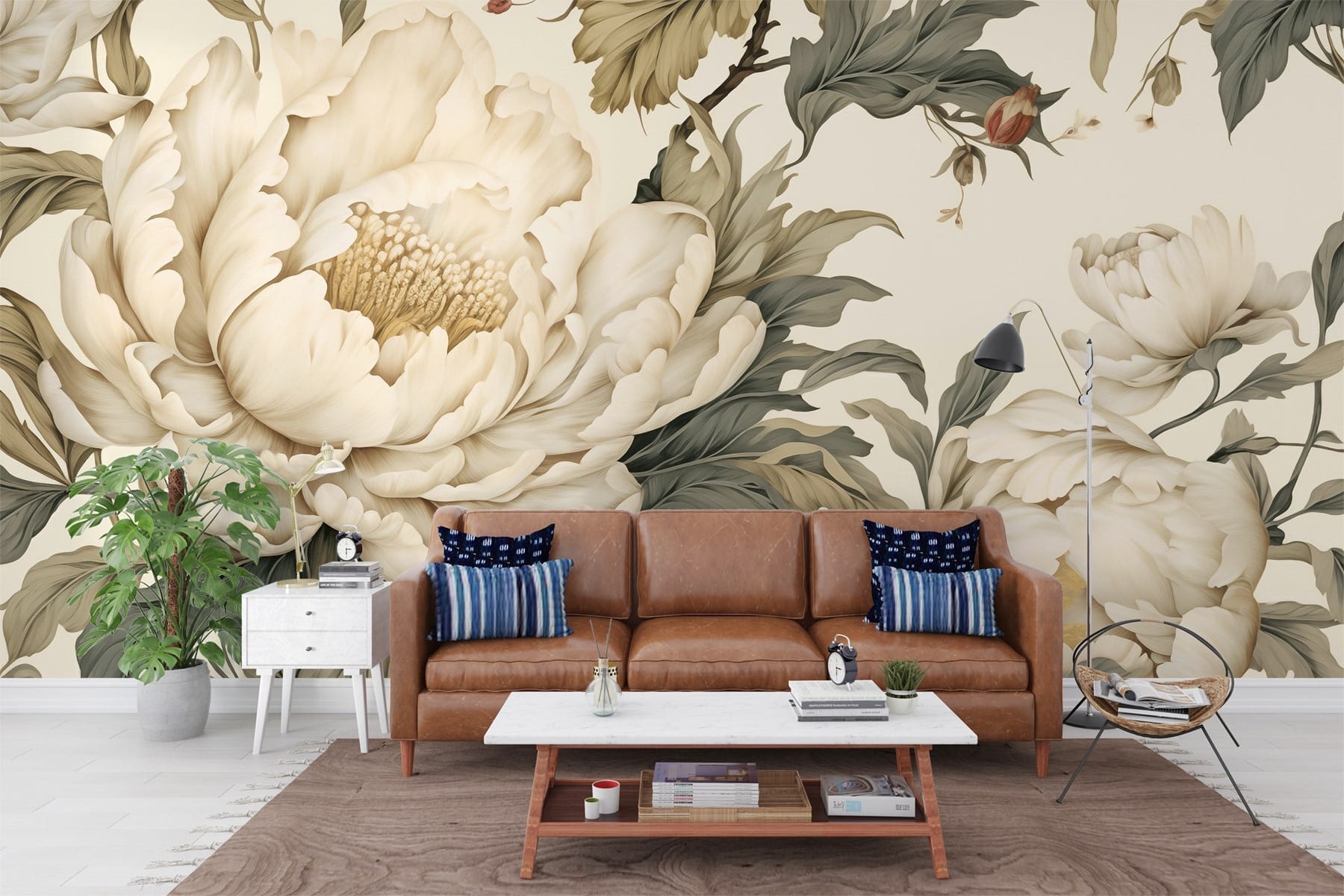 Elegant blooms in soft tones