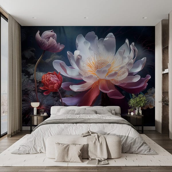 Majestic blooms in tranquil waters