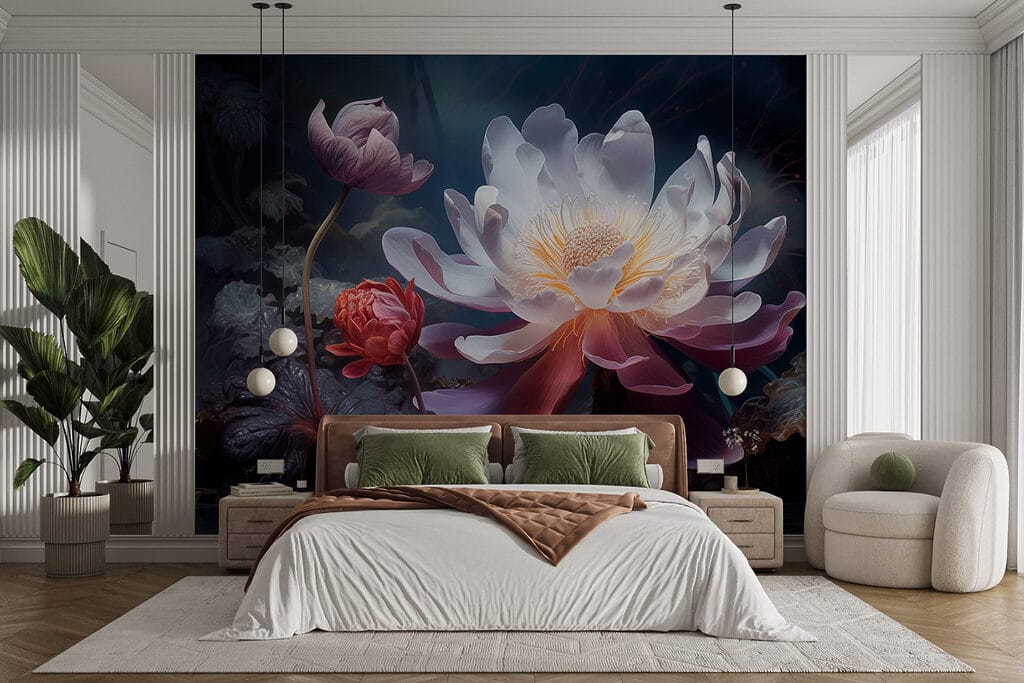 Majestic blooms in tranquil waters