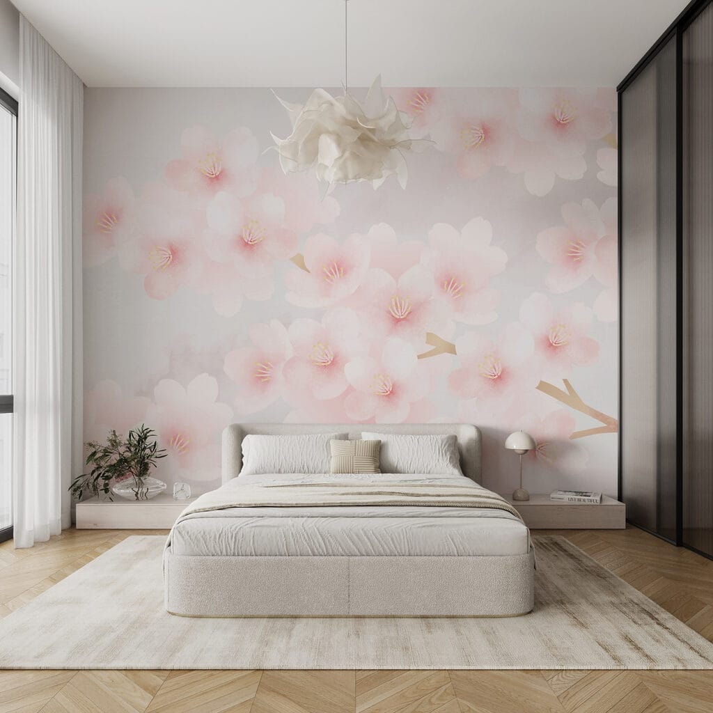 Delicate blossoms in soft hues Delicate blossoms in soft hues