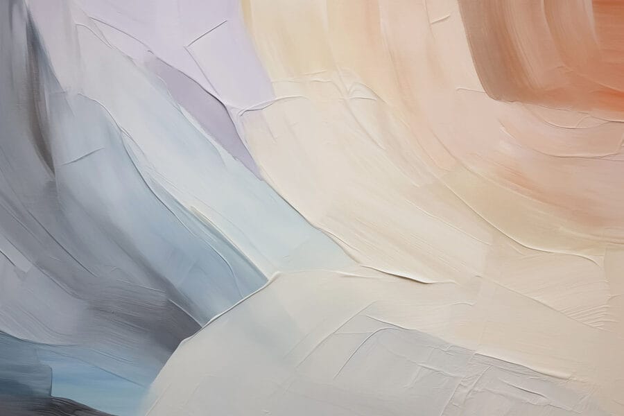 Ondas abstractas en colores suaves.