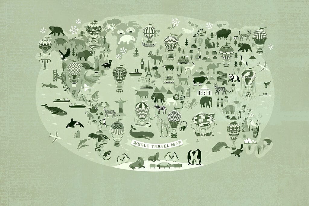 Mapa del mundo Mapa del mundo