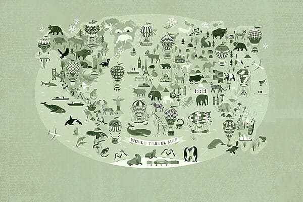 Mapa del mundo Mapa del mundo