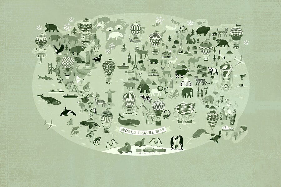 Mapa del mundo