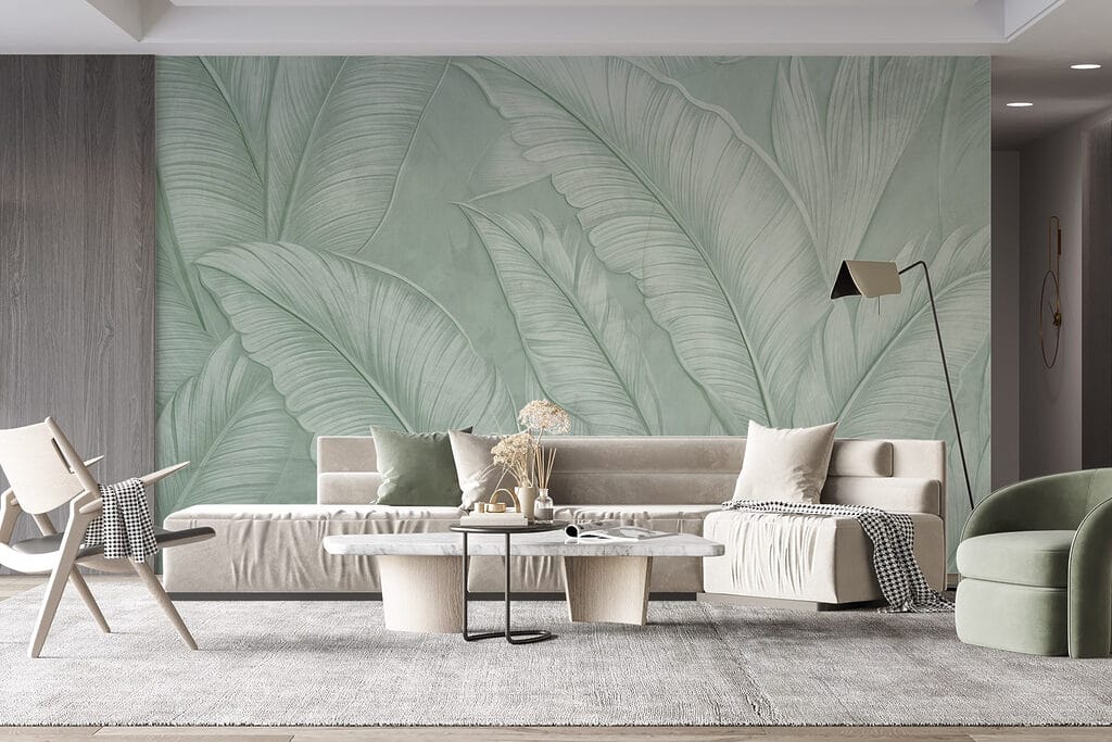 Serene green foliage in harmony
