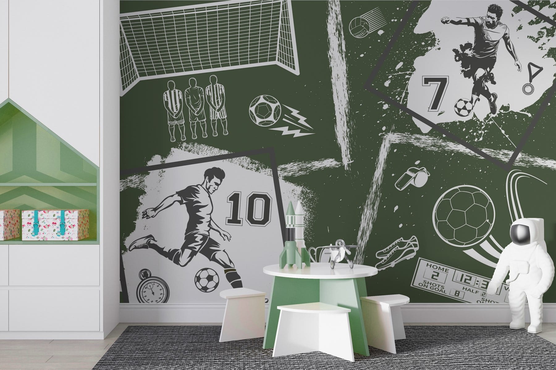 Collage of various sports images
