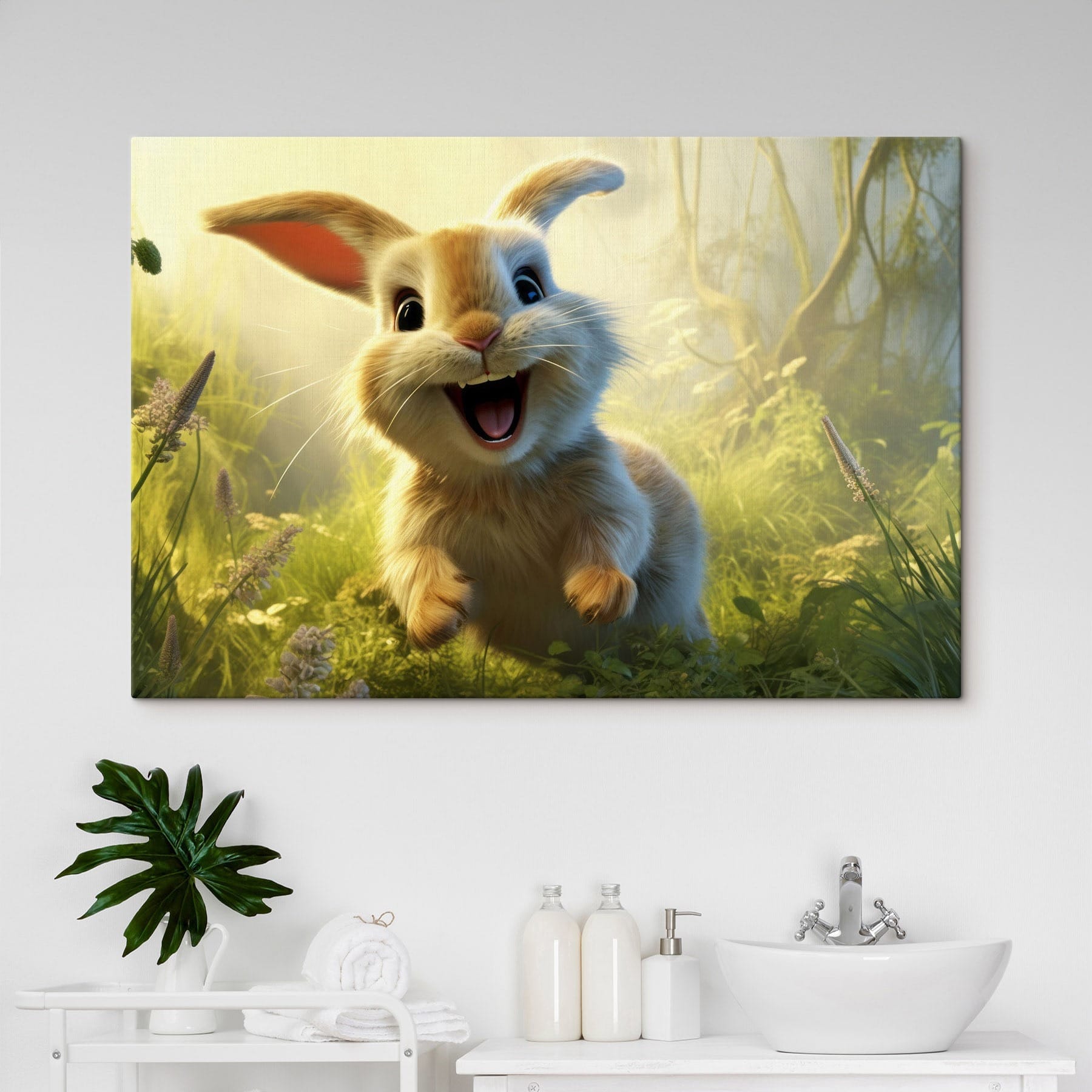 Rabbit in the grass