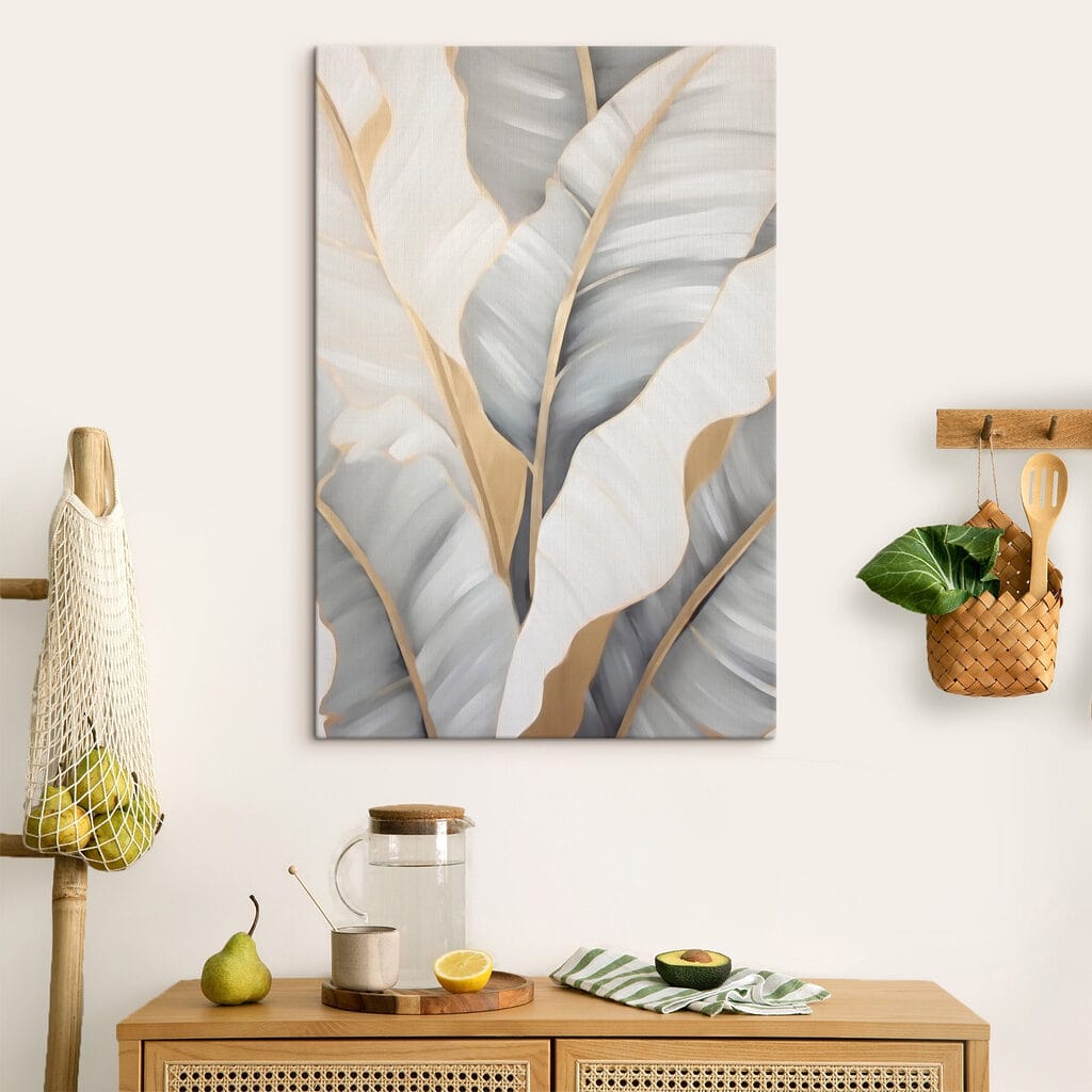 Lush leaves in serene harmony Lush leaves in serene harmony