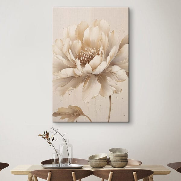 Painting of a flower Painting of a flower