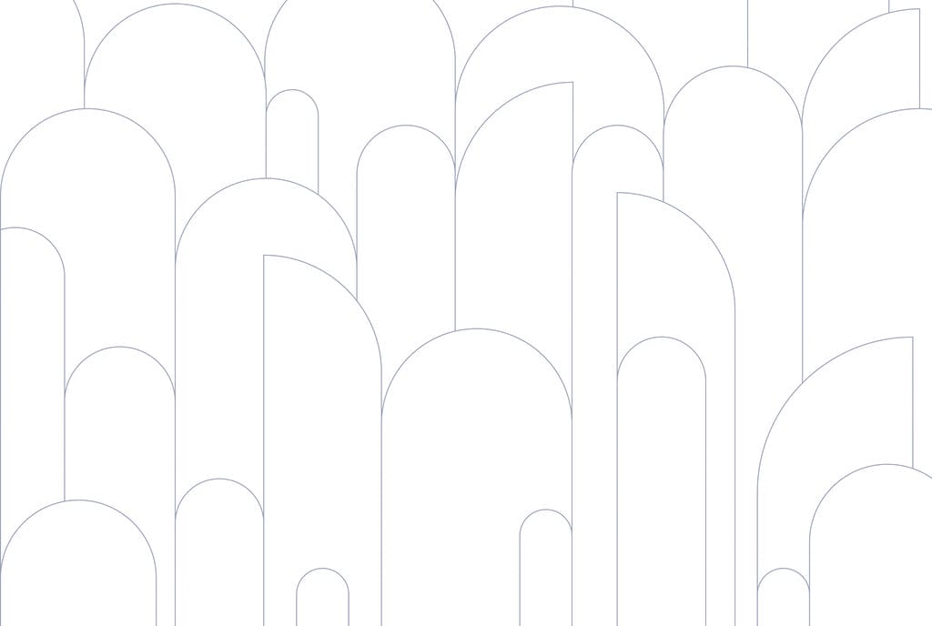 White and blue pattern