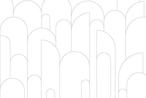White and blue pattern