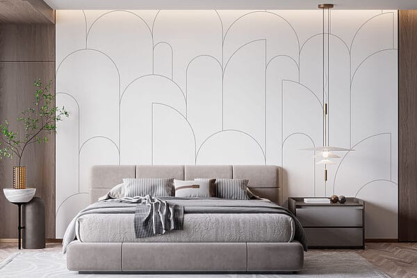 White and black pattern