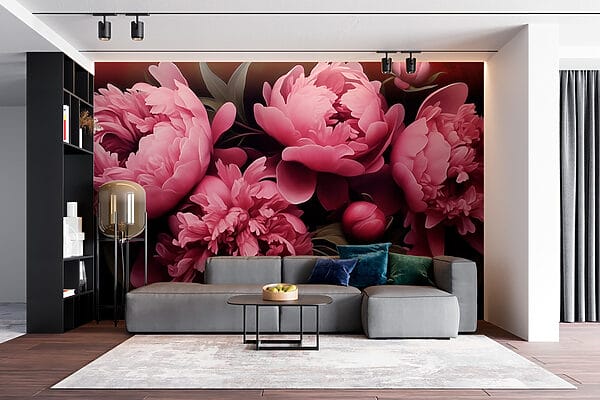 Elegantes pétalos rosas en armonía. Elegantes pétalos rosas en armonía.