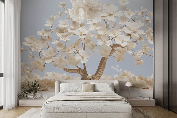 Árbol de flores blancas Árbol de flores blancas