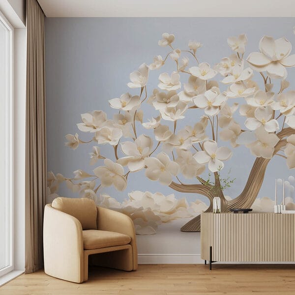 Árbol de flores blancas Árbol de flores blancas