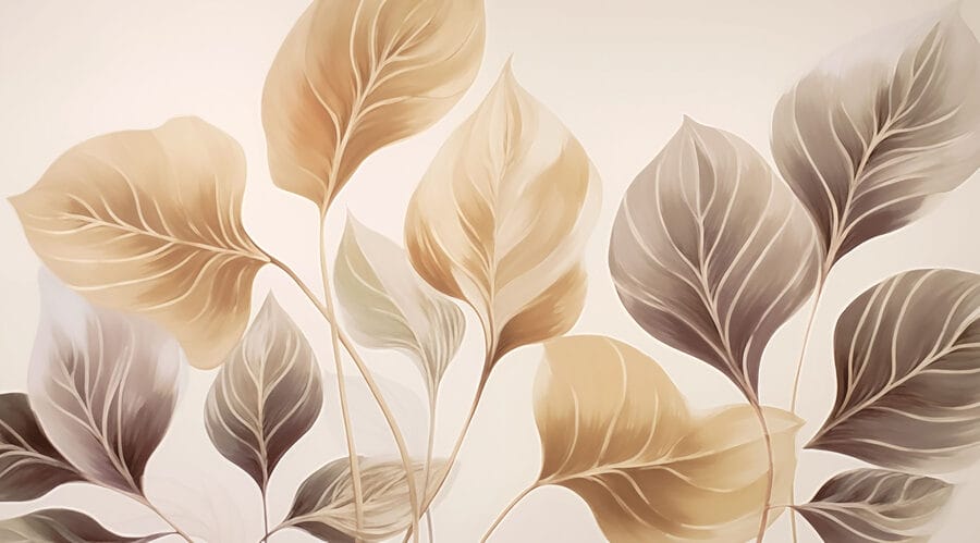 La elegancia de la naturaleza en tonos suaves