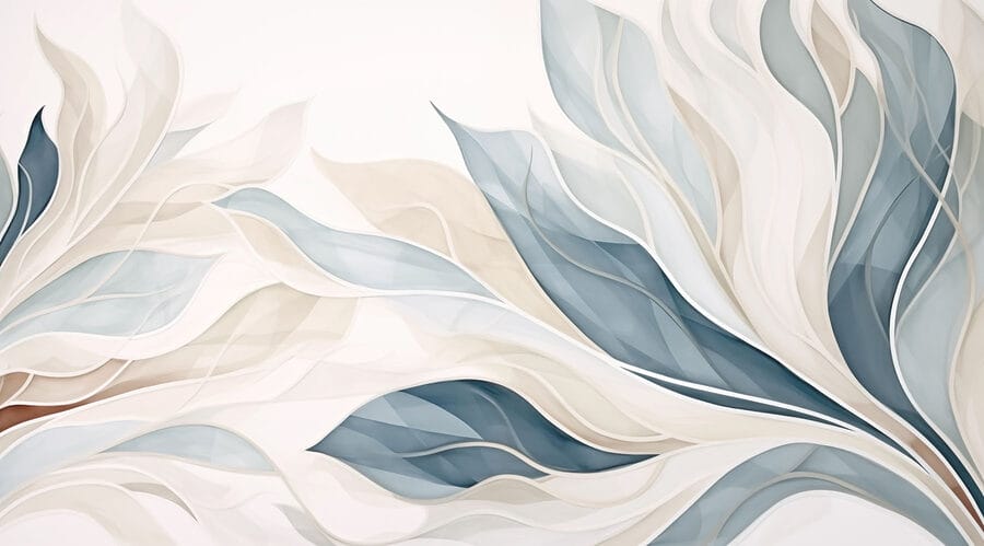 Elegantes ondas en tonos suaves