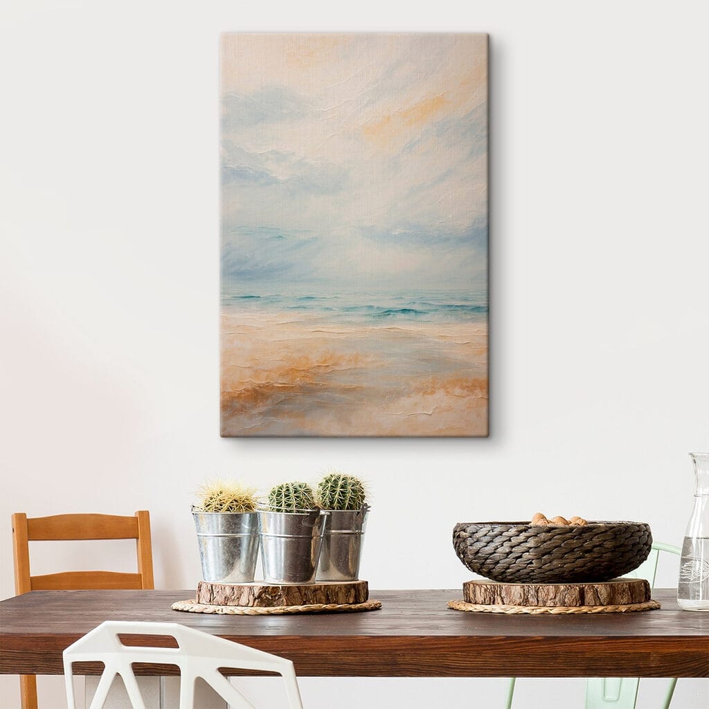 Painting of a beach
