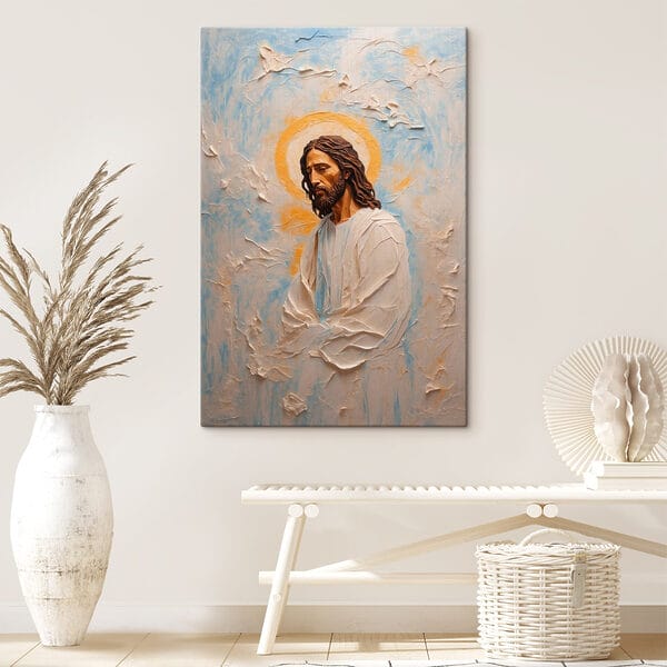 Cuadros Cuadro de un hombre con el pelo largo y una corona (SKU: s42768) Cuadros Cuadros Cuadro de un hombre con el pelo largo y una corona (SKU: s42768)