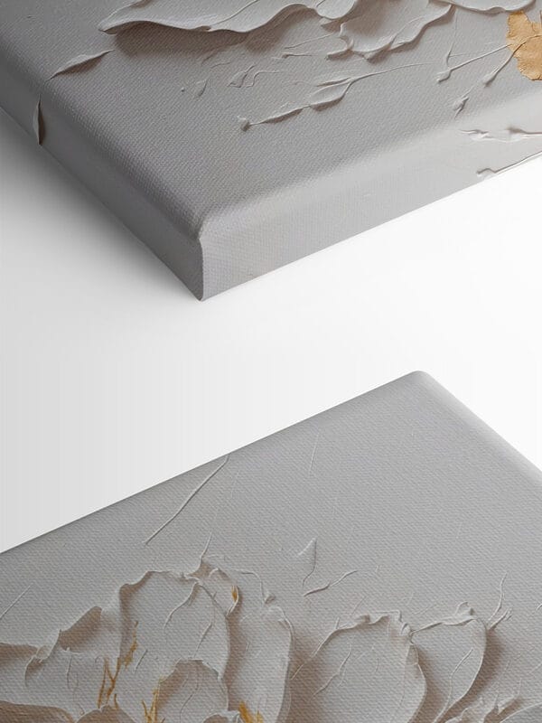 Elegant flower in soft textures