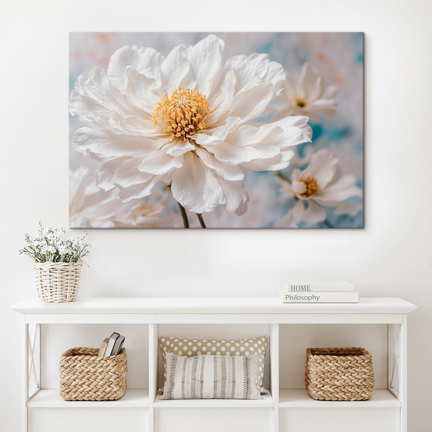 Delicate petals, nature's soft touch