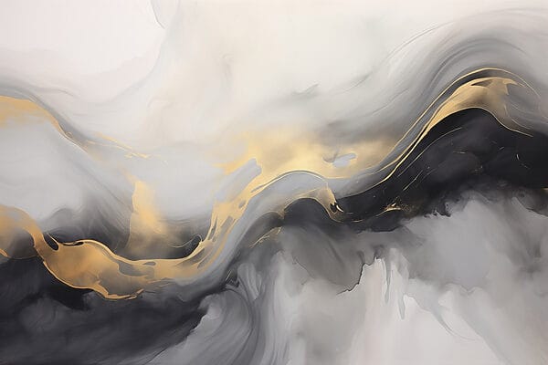 Flowing hues of elegance and depth Flowing hues of elegance and depth