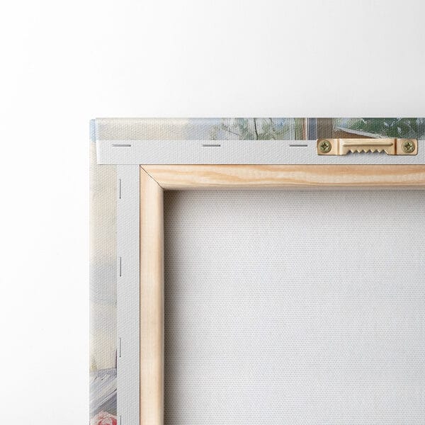 Vase of flowers in front of a window